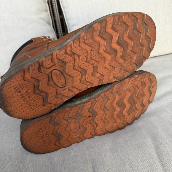 Sureway SW601MS LT.Brown Leather Slip/Oil Resistant Workboot US Mens 10 - Picture 9 of 14